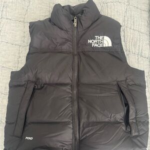 The North Face Kids Black Puffer Vest